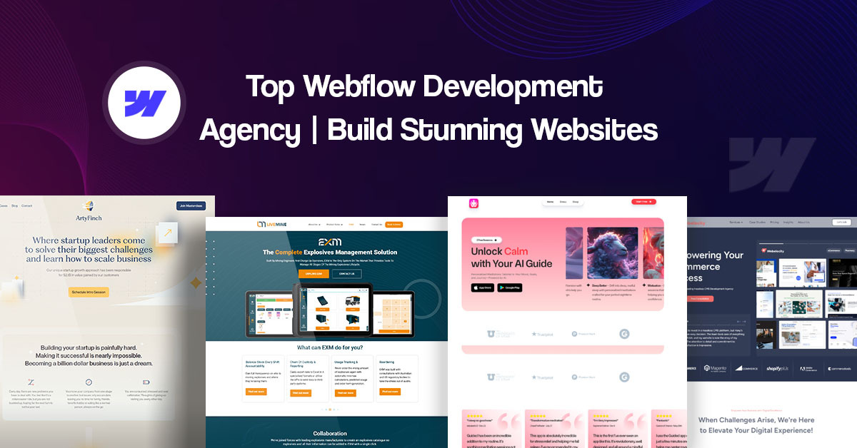 Top Webflow Development Agency | Build Stunning Websites